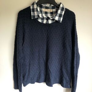 Faded Glory Collared Sweater